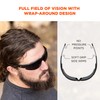 Ergodyne Skullerz Dellenger Anti Fog Safety Glasses with Adjustable Temples,