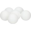 table tennis balls 40 mm white 6 pieces