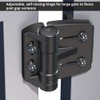 D&D Technologies TCAMA2 Multi-Adjust Regular Duty Gate Hinges, For Self