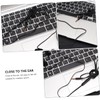 LABRIMP 2pcs Ear Hanging Headphones Comfortable Wired Earbuds for Sports