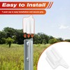 50 Pcs T Post Safety Caps, Safe T-Post Caps T