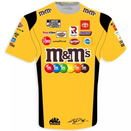 Checkered Flag Kyle Busch Nascar 2022 Men's Sublimated Pit Crew Uniform Shirt, X-Large