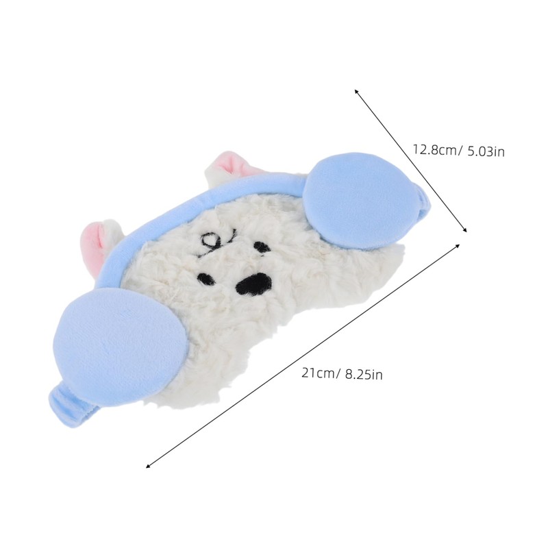 FOMIYES Cute Cartoon Animal Sleep Eye Mask for Women Lightweight