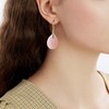 Legitta Natural Stone Earrings Pear Waterdrop Shape Jade Earrings Gift