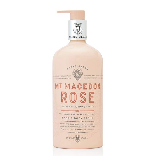 MAINE BEACH MT MACEDON ROSE Mount Massedon Rose Body Cream Lotion