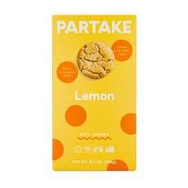 Partake Foods Cookies Soft Baked Lemon 5.5 OZ