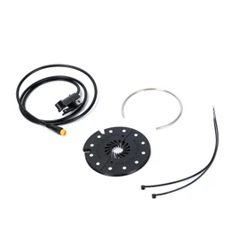 Ruimou 1Set KT-D12L 3Pin E-Bike PAS Magnetic Point Waterproof Pedal Assist Sensor (Waterproof Connector) Cable Length 85cm for 12V to 48V Electric Mountain Bikes