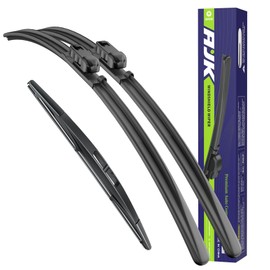 AJK Front Windshield Wiper for GMC Acadia 2024-2025, Original Equipment Back Window Wipers Blades, Conventional, Vehicle Specific Fit, Pack of 3​