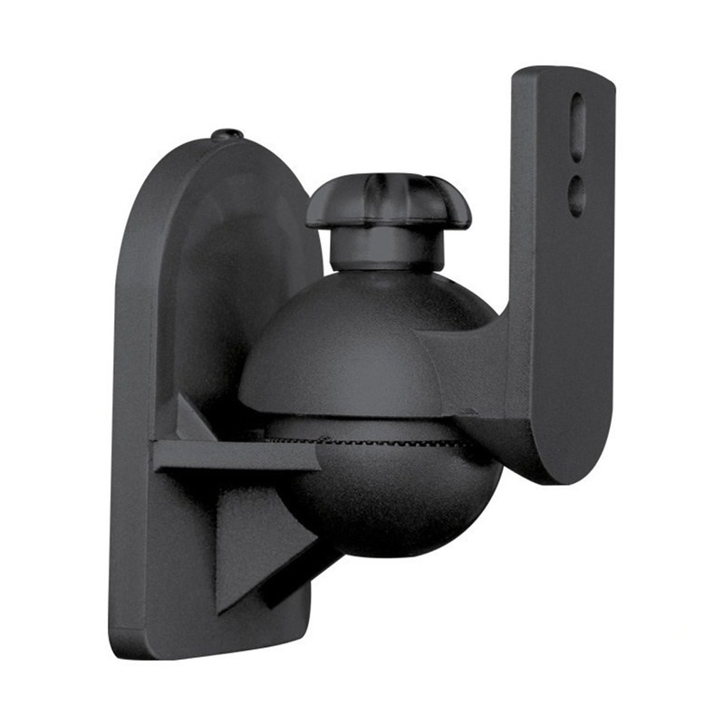 2 pcs Nylon Speaker Wall Mount Brackets Adjustable Bracket for