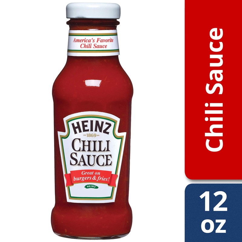 Heinz Chili Sauce (12 oz Bottles, Pack of 12)