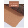 PHBSF Natural Oak Bark Cork Leather Fabric, 100cm*137cm, 0.5mm Thick,