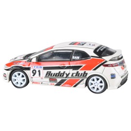 DCD 2007 for Honda Civic Type R FN2 1/64 Diecast Model RHD Buddy Club Asian Touring Car Series 2012 Right Hand Drive for Kids