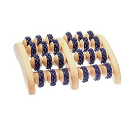 1 x Behrend Foot Roller, Foot Massage Roller, Foot Massager, Massage Roller, 8 Axes, for 2 Feet