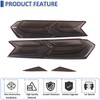 Daeiclru Car Tail Light Lamp Cover Compatible with Corvette C8