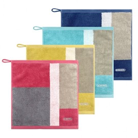 Songwol hand towel colorway ring towel 34x34cm 476GSM Combed thread 30 count blue/embroidery (within 20 characters)/none 3ea