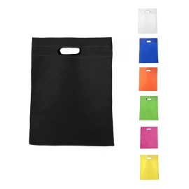 Cimboa 10 Bolsa Boutique Ecologica Non Woven 45.5x35.5 Serigrafia Color Negro