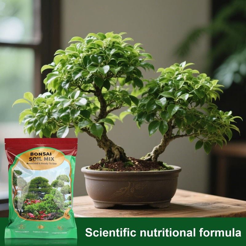 Doter Premium Bonsai Soil Mix with Enhanced Aeration & Drainage