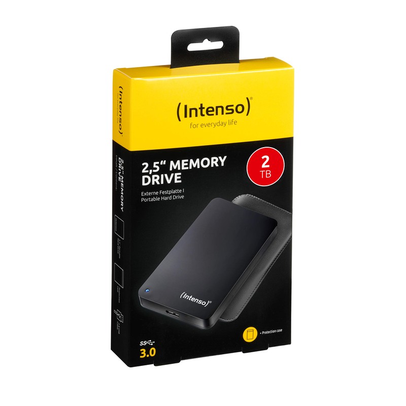 Intenso Memory Case Portable Hard Drive 500 GB Portable External