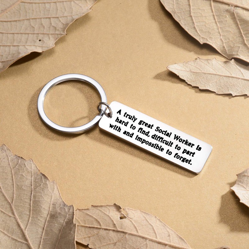Coworker Leaving Gifts Going Away Keychain for Men Women Boss