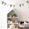 Sage Green Beige and Baby Bunting - Kids Bedroom Decorations,