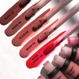 NUDESTIX Lip Glace (Various Shades), Nude Cherry 00