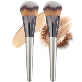 Premium Angled Kabuki Foundation Brush for Flawless Makeup Application (Synthetic Bristles) Professional Makeup Brush Bronzer Contour Cosmestic Brush
