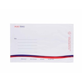 Polythene Postal Mailing Bags Pack of 50 - Peal 'n' Seal Post Mail Bags (240mm X 335mm)