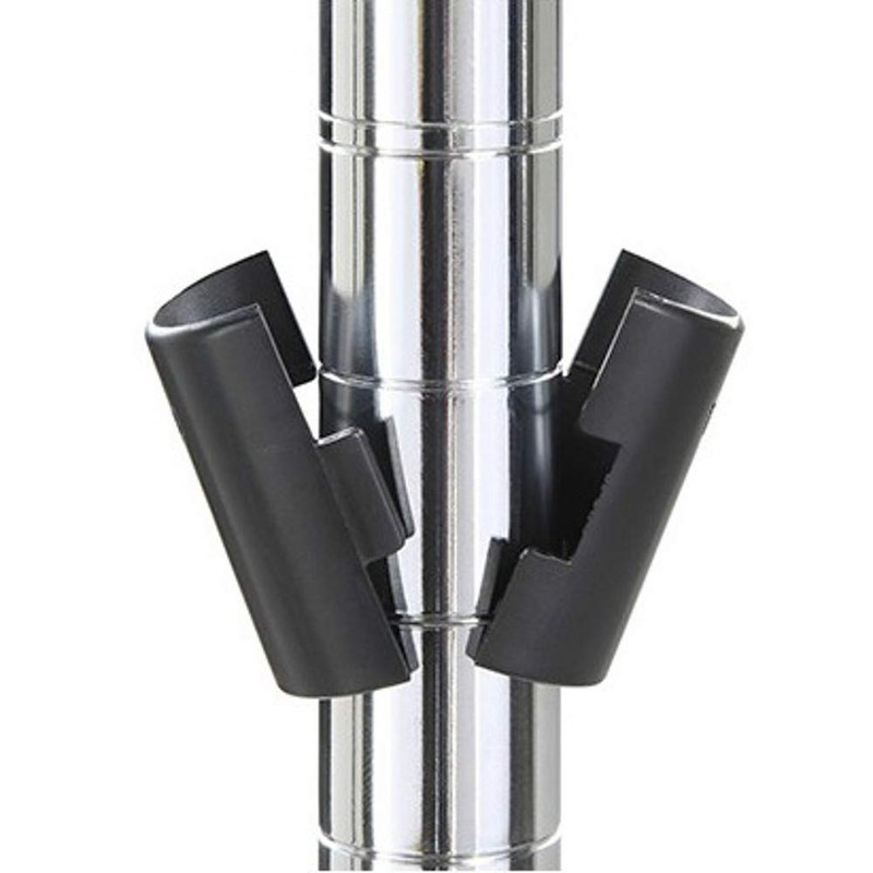 Wire Shelf Clips - 120 Pieces 60 Pairs Black Wire