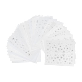 LALAFINA 30sheets Christmas Nail Decals Snowflake Stickers for Creative Manicure Designs DIY Nail Art for Family Gatherings and Parties for Friends and Family