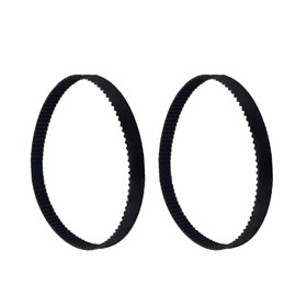 TUZUK 160-2gt-6 Endless GT2 Belt 160mm Length 80T 2GT Synchronous Belt 2mm Pitch 6mm Width GT2 Closed Loop Timing Belt Pack of 10