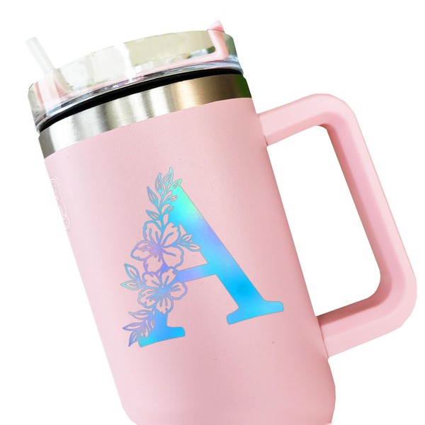 3 x Monogram Letter, Initial Decal, Single Letter Monogram, Vinyl