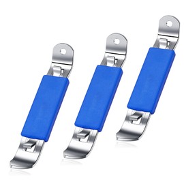 3 Pieces Magnetic Bottle Openers Can Opener Classic Beer Opener Stainless Steel Small Bottle Opener Can Tapper with Magnet for Camping and Traveling HANCELANT