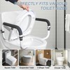 Toilet Safety Rail, Safety Frame for Toilet Seat, Toilet Grab