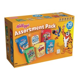 Kellogg's  KELLOGG'S VARIETY CEREAL ASSORTMENT MINI  BOXES (32.7 oz, 30 PACKS) FROOT LOOPS