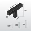 PinLin 10 Pack Kitchen Cabinet Door Handles Stainless Steel Bedroom