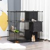 Pet Playpen - Large Modular Cage, Safe & Versatile Play
