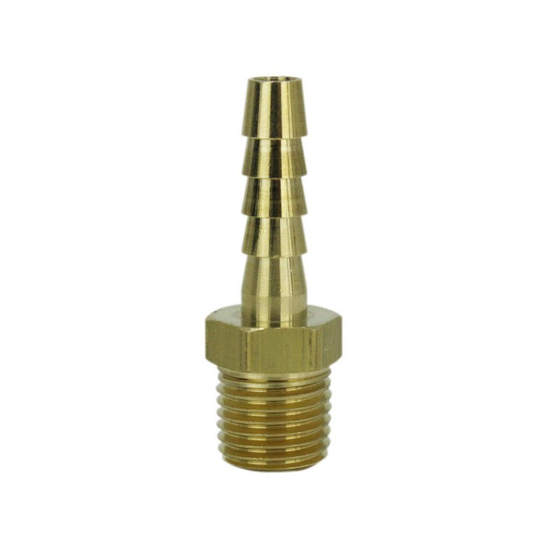 MILTON S-600 1/4"" MNPT 1/4"" ID Hose End Fitting -
