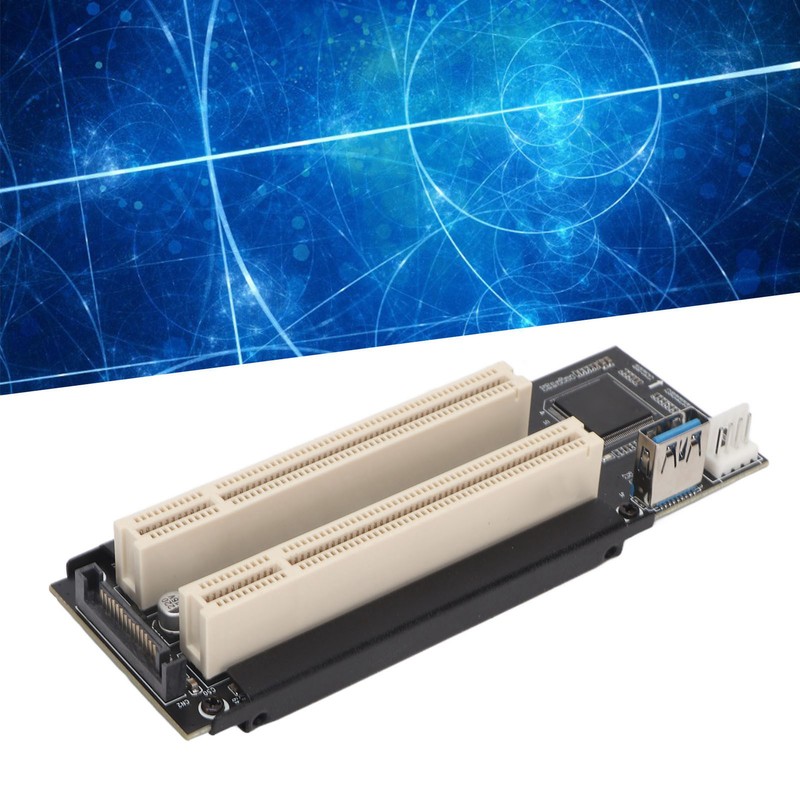 PCI E to Dual PCI Card Plug and Play PCB