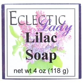 Eclectic Lady Lilac Glycerin Soap, 4 oz Bar
