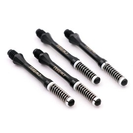 CUESOUL TERO AK7 Dart Shafts Built-in Spring Telescope for Steel Point Arrows and Soft Pointed Arrows, Set of 4 pFCS（FCS-AK7+1XB32）