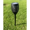 Ntertainment House 4pcs Solar Outdoor Waterproof Dancing Flickering Flame Torch