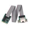 PCIe Network Card, 2.5G M.2 RJ45 Port LAN Ethernet Mini