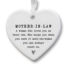 Mother-in-law Gift | Thoughtful Mother-in-law's Birthday Keepsake | Meaningful Present for Mother-in-law | Gift for Mother-in-law | Mother’s Day Gift | Express Gratitude to Mother-in-law