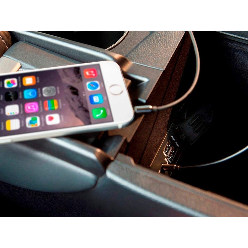 Monoprice Auxiliary Audio Cable - 3.5mm TRRS, Gold Plated, 15