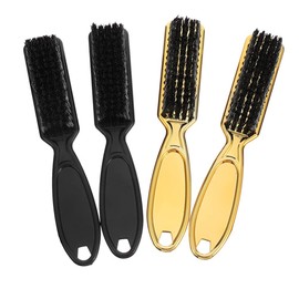 COHEALI 4pcs cleaning brush hairbrush men hair comb barber cleaning salon face brush duster for cleaning hair clipper brush lady parts Broken Brush duster brush man abs soft fur