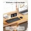 seenda Bluetooth Keyboard and Mouse, USB + Bluetooth Multi Device,