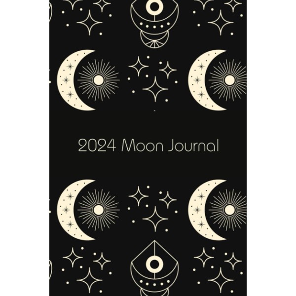 2024 Moon Journal: A Guided Lunar Cycle Planner for every