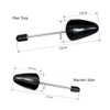QUUPY 2 Pairs Adjustable Length Plastic Shoe Trees Shoe Stretcher