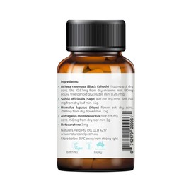 NATURE'S HELP Meno Cool Hot Flushes Capsules 60 Caps