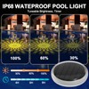 MATEPROX Solar Pool Lighting Floating IP68 Waterproof LED Pond Light